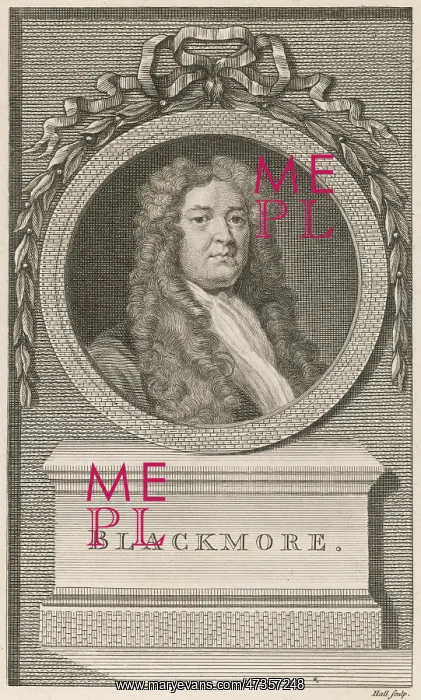 : SIR RICHARD BLACKMORE : SIR RICHARD BLACKMORE