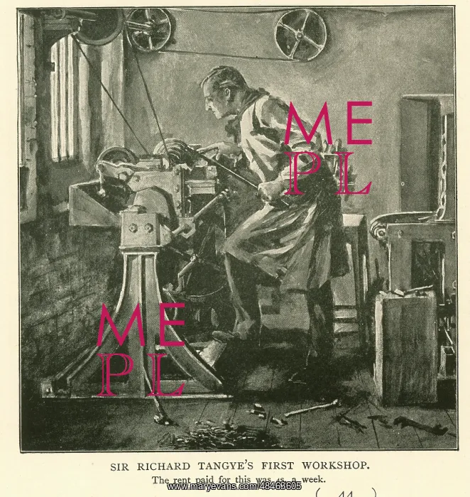 : Sir Richard Tangye's first workshop : Sir Richard Tangye's first workshop