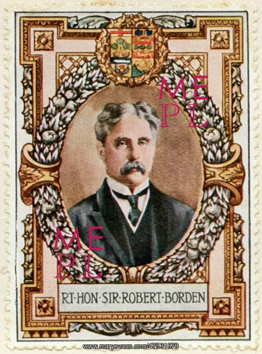 : Sir Robert Laird Borden / Stamp : Sir Robert Laird Borden / Stamp