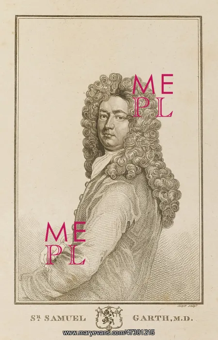 : SIR SAMUEL GARTH : SIR SAMUEL GARTH