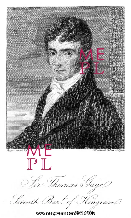  : SIR THOMAS GAGE