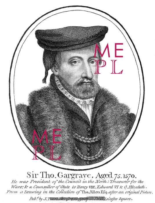 : SIR THOMAS GARGRAVE : SIR THOMAS GARGRAVE