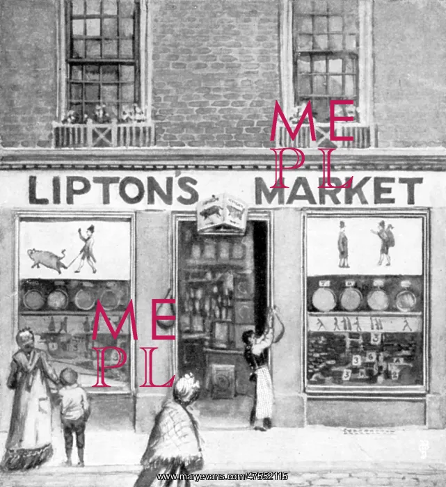  : Sir Thomas Lipton's first shop