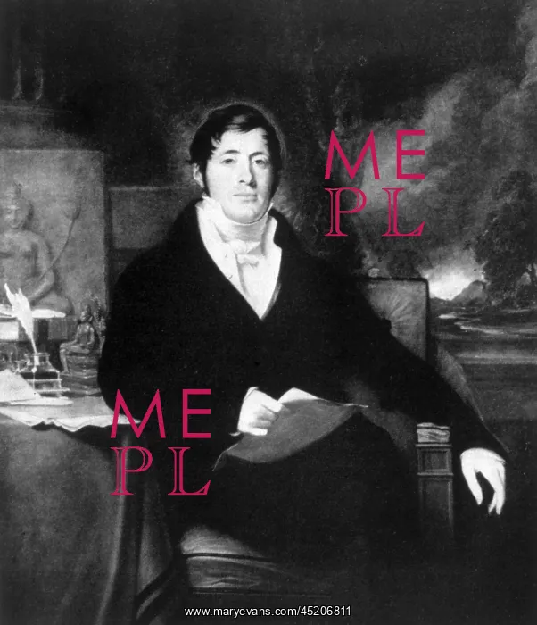 : Sir Thomas Stamford Raffles (1781-1826), ? : Sir Thomas Stamford Raffles (1781-1826), ?