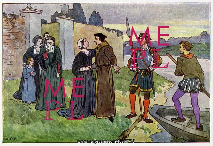 : Sir Thomas More is taken away for his execution : Sir Thomas More is taken away for his execution