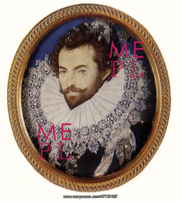  : Sir Walter Raleigh, by Hilliard