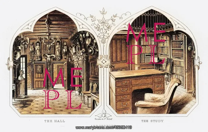 : Sir Walter Scott - Abbotsford - Two Pic : Sir Walter Scott - Abbotsford - Two Pic