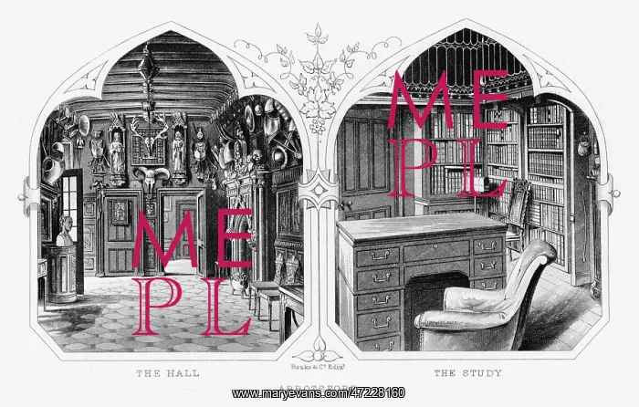 : Sir Walter Scott - Abbotsford - Two Pic : Sir Walter Scott - Abbotsford - Two Pic