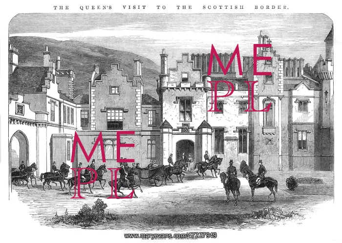 : Sir Walter Scott - Abbotsford - Queen : Sir Walter Scott - Abbotsford - Queen