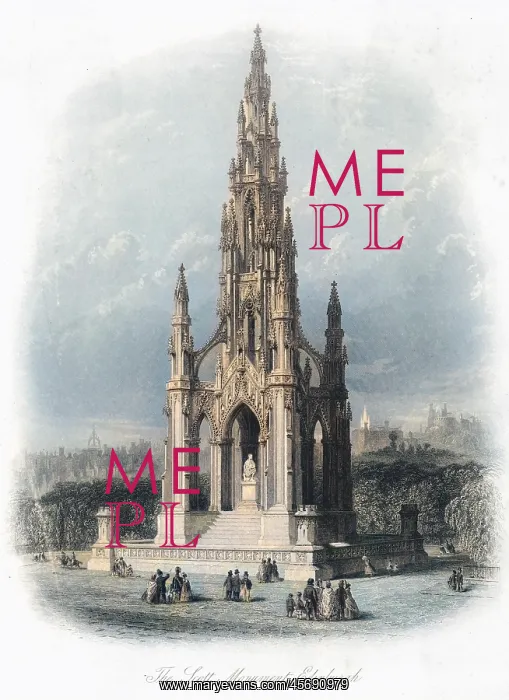 : Sir Walter Scott - Edinburgh - Monument : Sir Walter Scott - Edinburgh - Monument