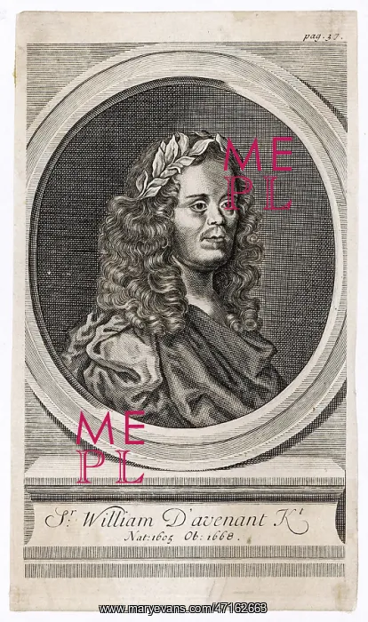  : SIR WILLIAM DAVENANT