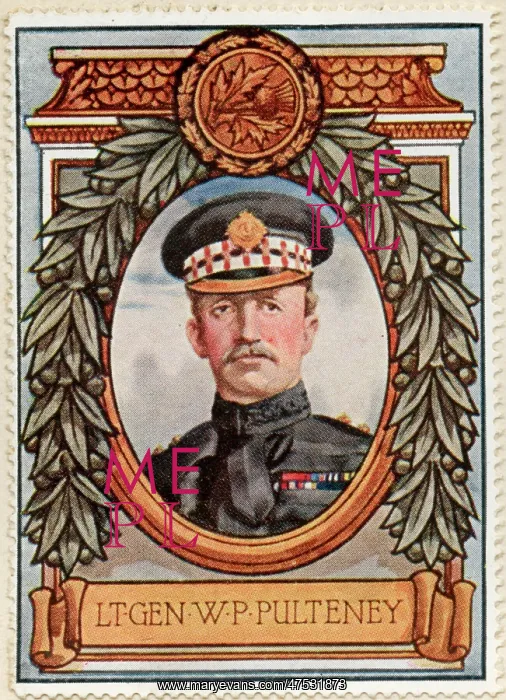 : Sir William P. Pulteney / Stamp : Sir William P. Pulteney / Stamp