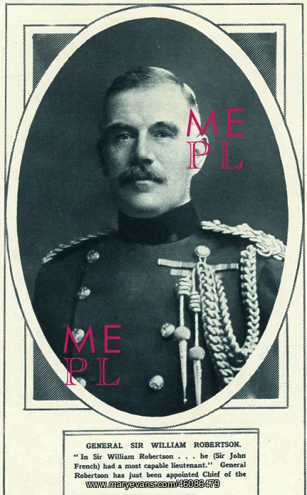 : Sir William Robertson : Sir William Robertson