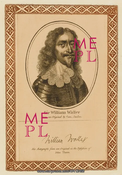  : SIR WILLIAM WALLER