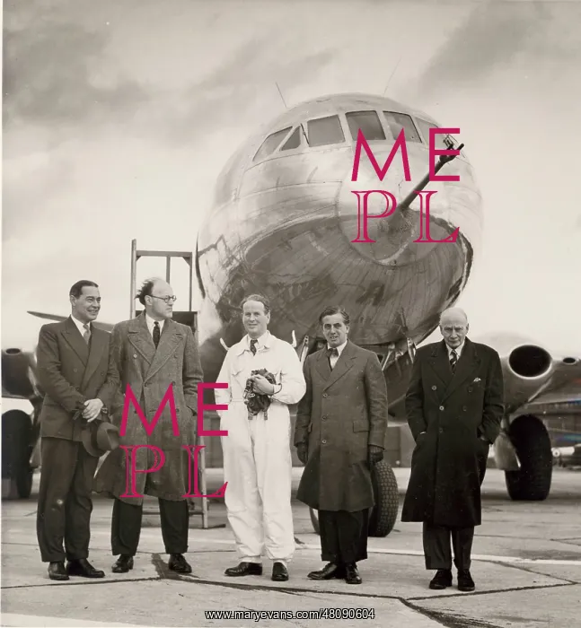 : Sir Yeo Cribbett, Lord Packenham, Grp Cpt John Cunningham : Sir Yeo Cribbett, Lord Packenham, Grp Cpt John Cunningham