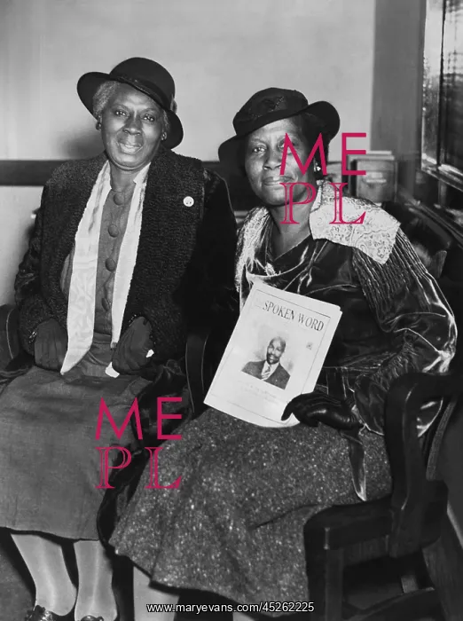  : Sister Grace with a copy of The Spoken Word