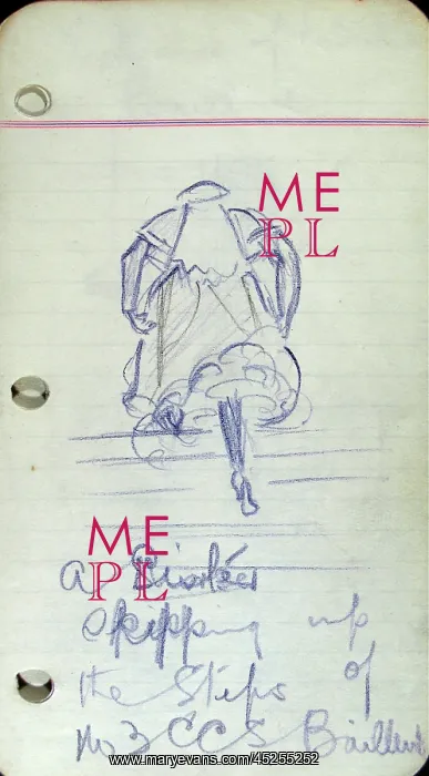 : A Sister skipping up the steps of No 3 CCS, Bailleul : A Sister skipping up the steps of No 3 CCS, Bailleul