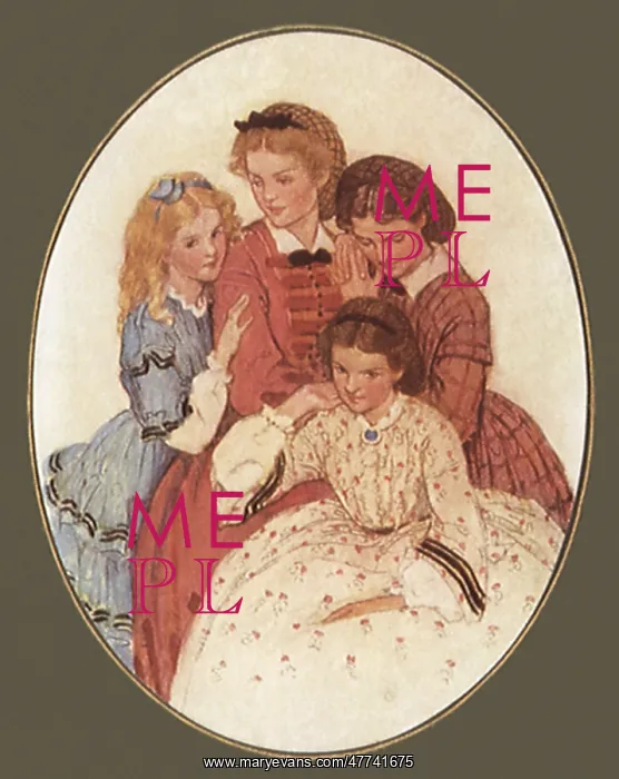  : Four Sisters in Fancy Dress
