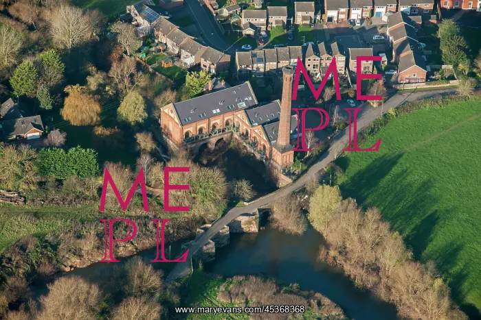 : Site of the Battle of Powick Bridge and a former : Site of the Battle of Powick Bridge and a former