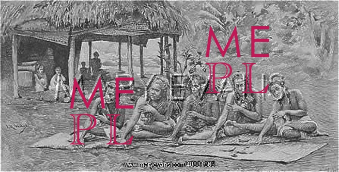 : SIVA DANCE SAMOA / 1889 : SIVA DANCE SAMOA / 1889