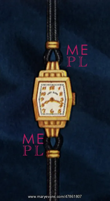 : Six-Sided Gold Watch : Six-Sided Gold Watch