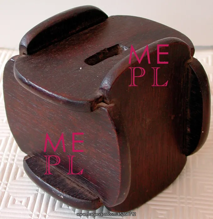 : Six-sided offertory or collecting box, WW1 : Six-sided offertory or collecting box, WW1
