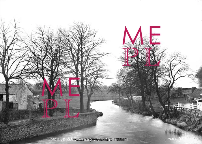 : Sixmile Water at Ballyclare : Sixmile Water at Ballyclare