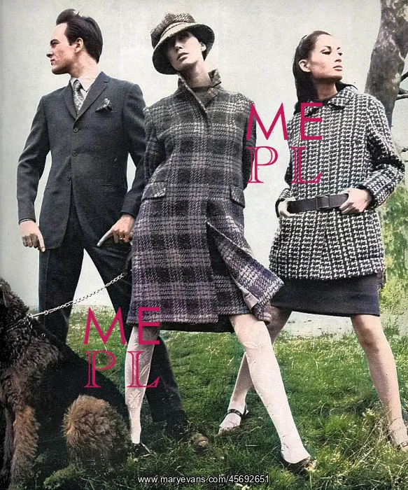 : Sixties winter fashions : Sixties winter fashions
