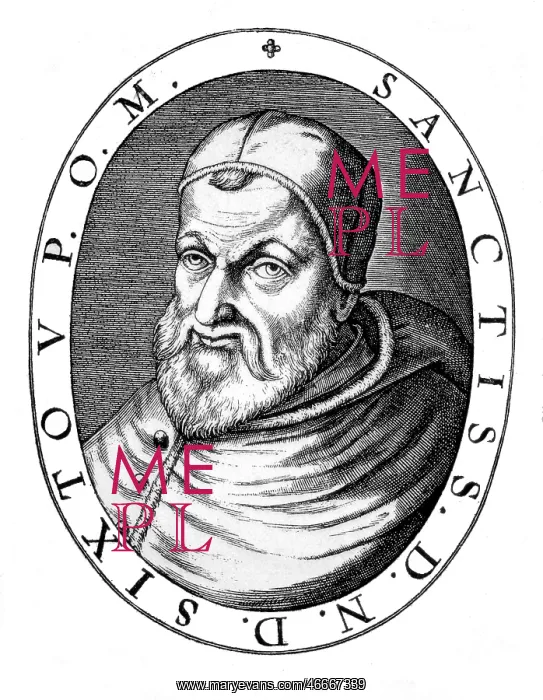 : Sixtus V. (Felice Peretti), 13. 12.1521 - 27.8.1590 : Sixtus V. (Felice Peretti), 13. 12.1521 - 27.8.1590
