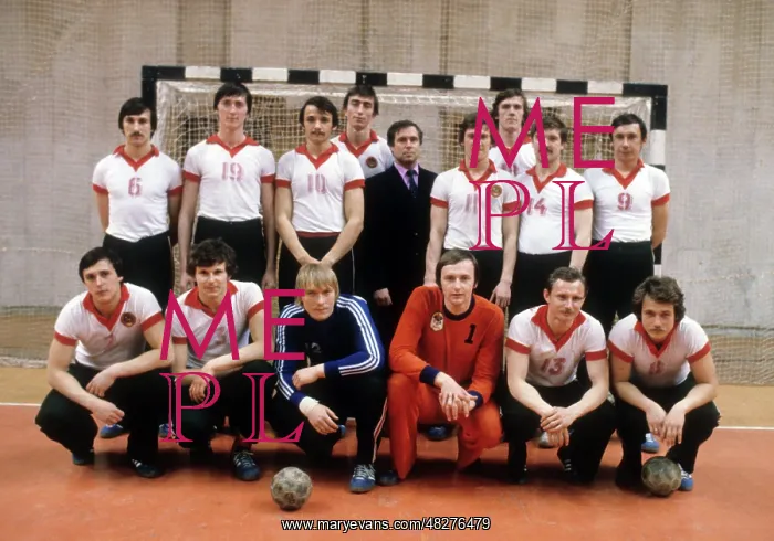 : SKA - Minsk handball team, 1981 : SKA - Minsk handball team, 1981