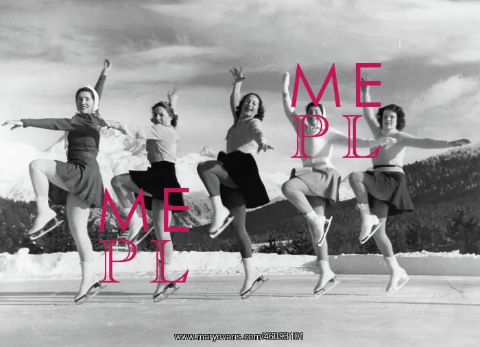 : Skate pros on the ice. V.l.t.r Brenda : Skate pros on the ice. V.l.t.r Brenda