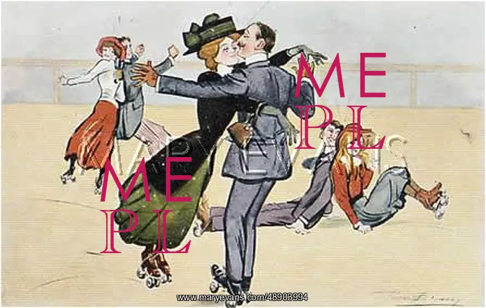 : SKATING AND BUMPING 1910 : SKATING AND BUMPING 1910