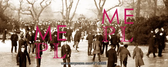 : Skating in Dulwich Park, early 1900s