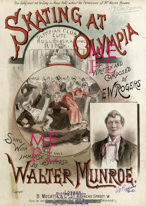 : Skating at Olympia, by E W Rogers : Skating at Olympia, by E W Rogers