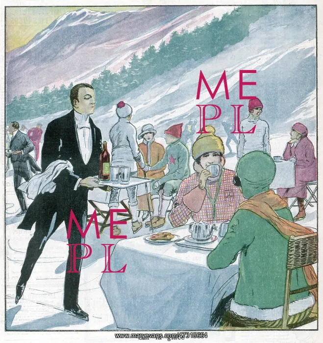 : SKATING WAITERS 1923 : SKATING WAITERS 1923