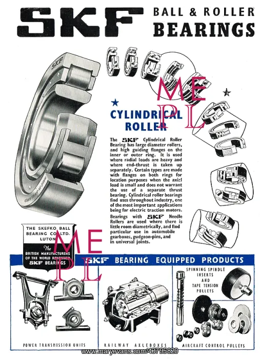 : Skefco SKF Bearings For Aircraft : Skefco SKF Bearings For Aircraft