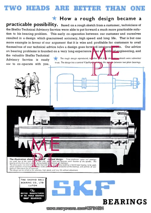 : Skefko SKF Bearings : Skefko SKF Bearings