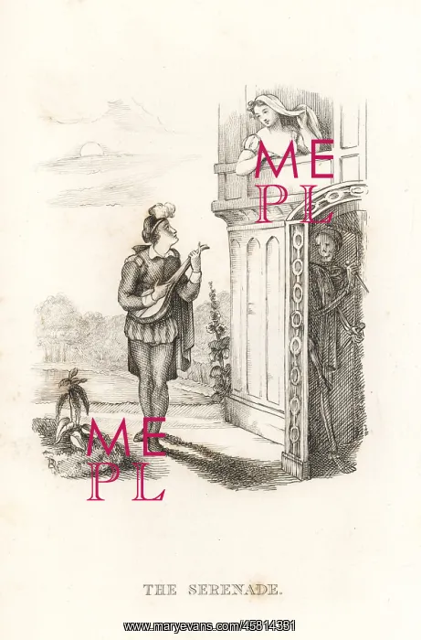 : The skeleton of Death and a minstrel : The skeleton of Death and a minstrel