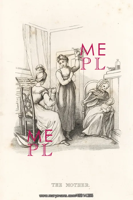 : The skeleton of Death and the mother : The skeleton of Death and the mother