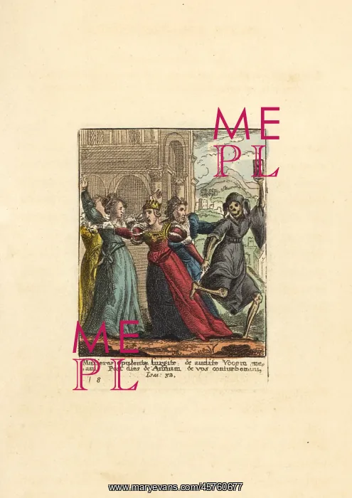 : Skeleton of Death takes the hand of the Queen : Skeleton of Death takes the hand of the Queen