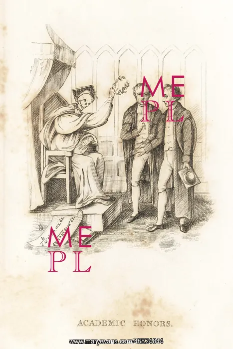 : The skeleton of Death with university students : The skeleton of Death with university students