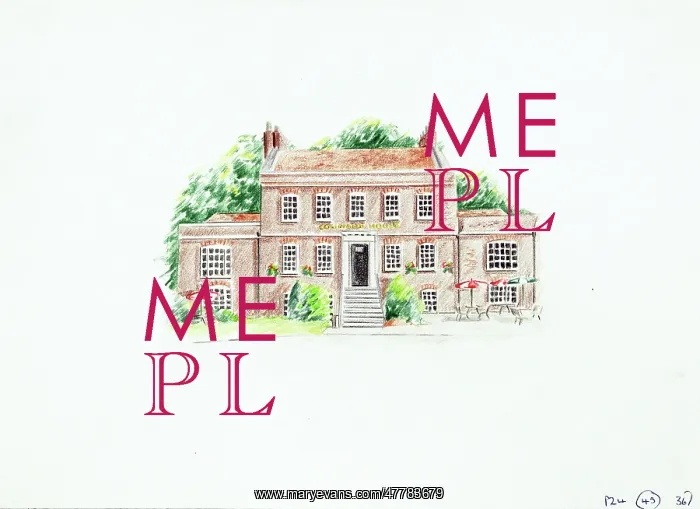: Sketch of Command House PH, Chatham, Kent : Sketch of Command House PH, Chatham, Kent