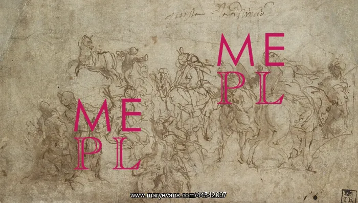 : Sketch for Composition of Turkish Horsemen and other Figures : Sketch for Composition of Turkish Horsemen and other Figures