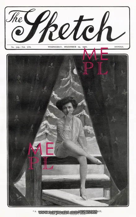 : Sketch cover - Gaby Deslys as a boy : Sketch cover - Gaby Deslys as a boy