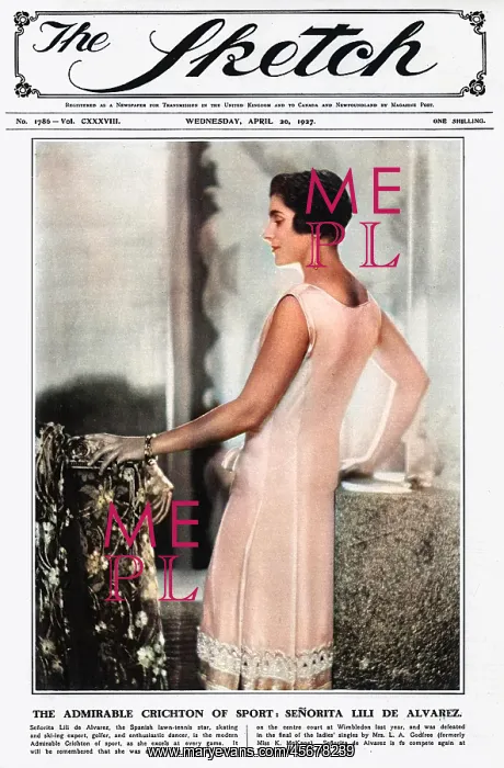 : Sketch front cover - Lili de Alvarez : Sketch front cover - Lili de Alvarez