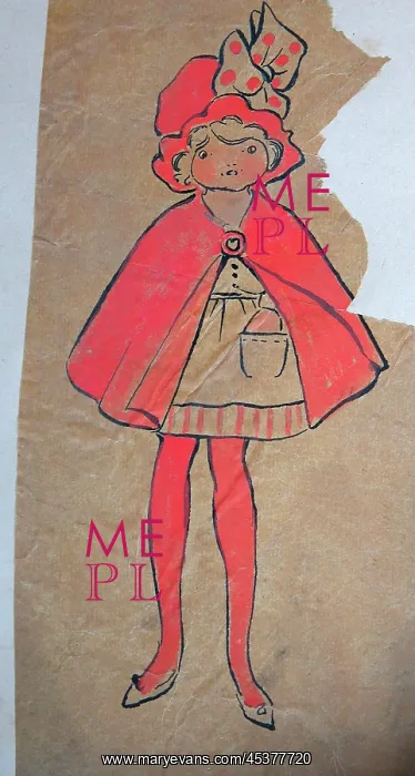  : Sketch of a doll