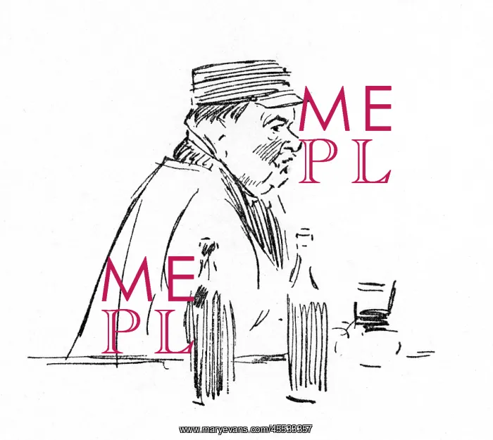 : A sketch in a French Cabaret - Scene at the bar : A sketch in a French Cabaret - Scene at the bar