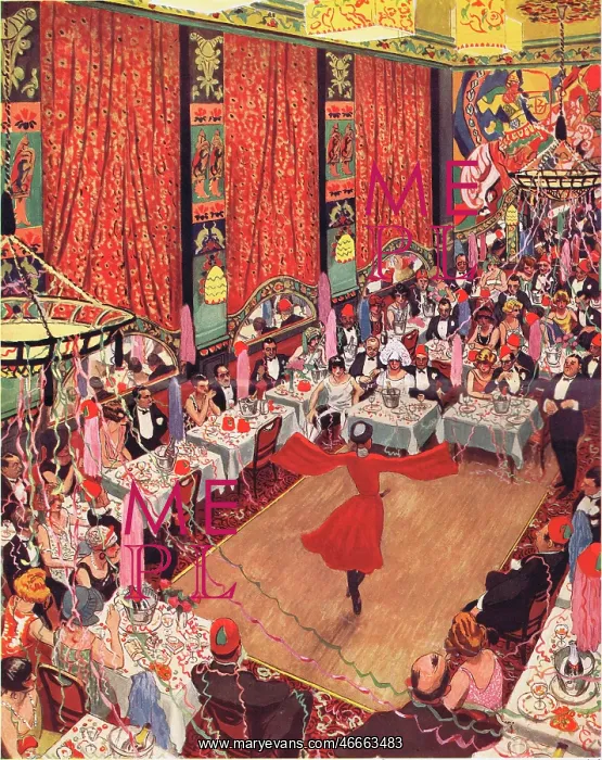 : A sketch of the interior of the Chateau Caveau, Cabaret Cauc : A sketch of the interior of the Chateau Caveau, Cabaret Cauc