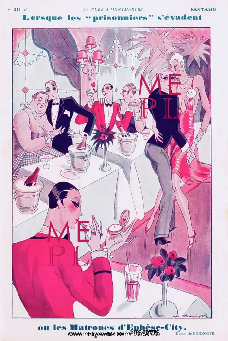 : A sketch of a rather jolly scene from a lesbian bar or dan : A sketch of a rather jolly scene from a lesbian bar or dan