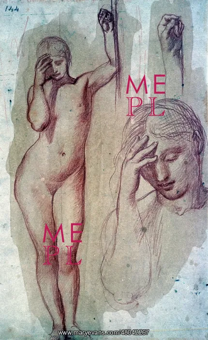 : Sketch for Le recueillement : Sketch for Le recueillement